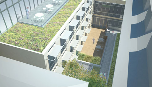 Cornell Klarman Hall - Water Harvesting